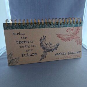 Office Wellness Kit | Planner + Magnetic Wallet Stand + Stress Relief Rings